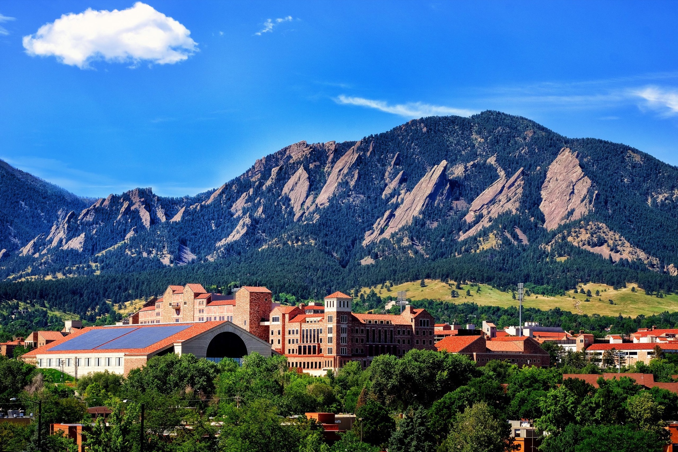 Boulder, Colorado — the Flatirons